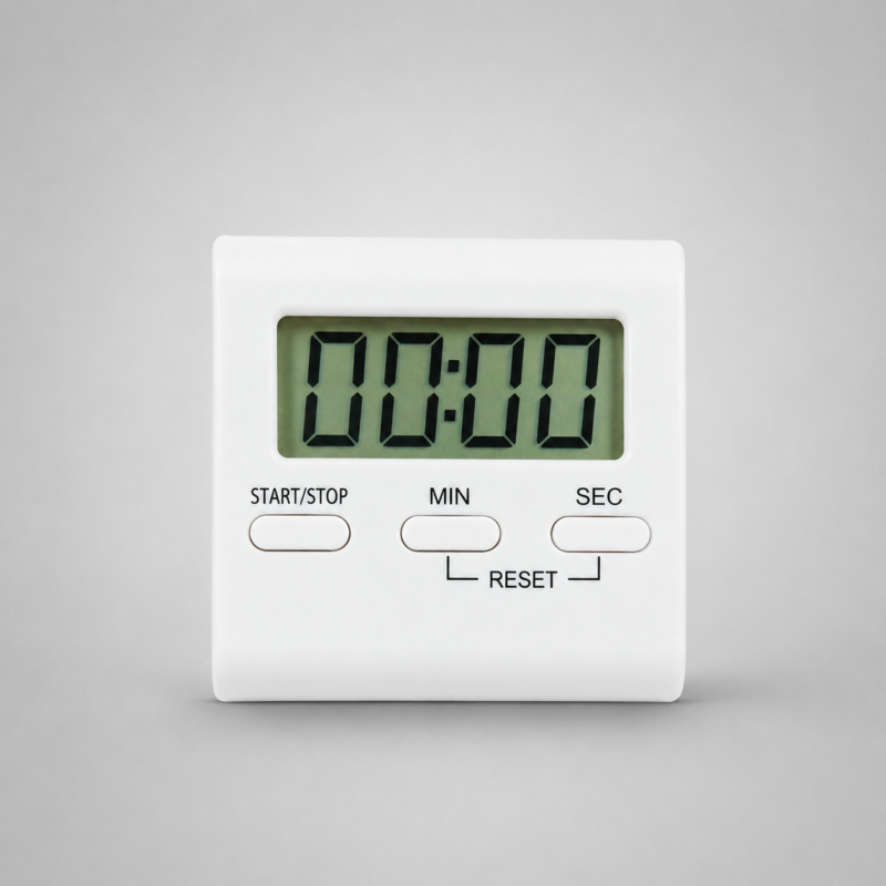 Temporizador de Cocina con Imán y Pantalla Digital LCD